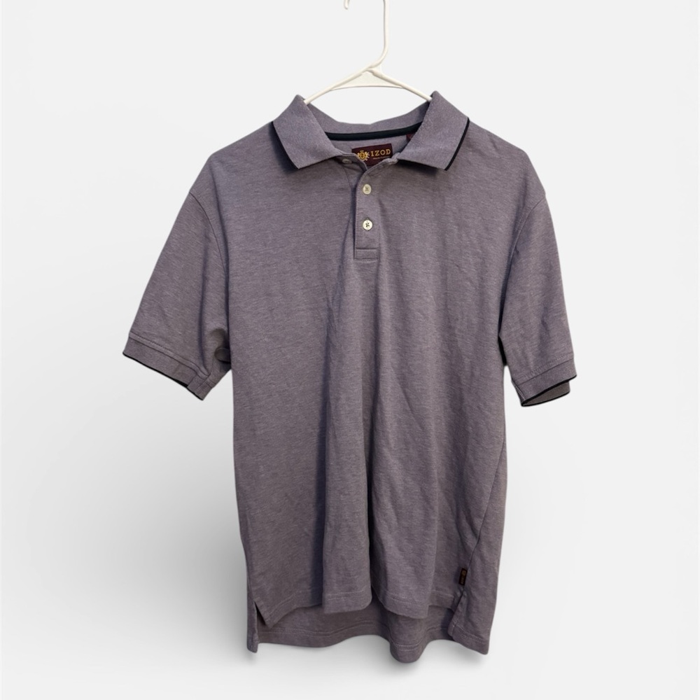 IZOD Men's Charcoal Polo Shirt